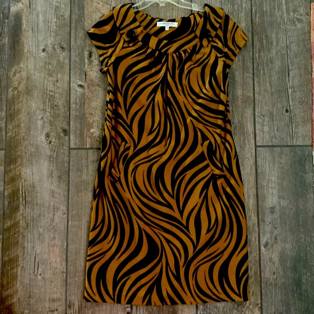 Vintage stripe Evan Picone fall/winter dress